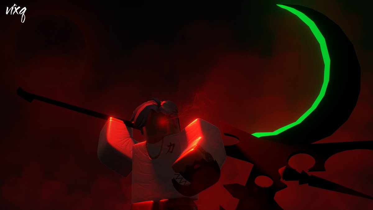 vixq_fx's tweet photo. "死神"
My first GFX
I gotta repost this xd
(btw the scythe isnt mine)
#RobloxGFX https://t.co/d6ZBC6A2yj