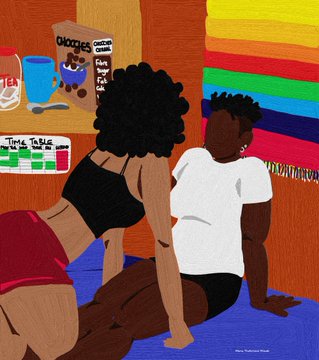 How I LOVE  @iamafreedom 's work, both their fathers day series as well as "Room 204" . A gift 