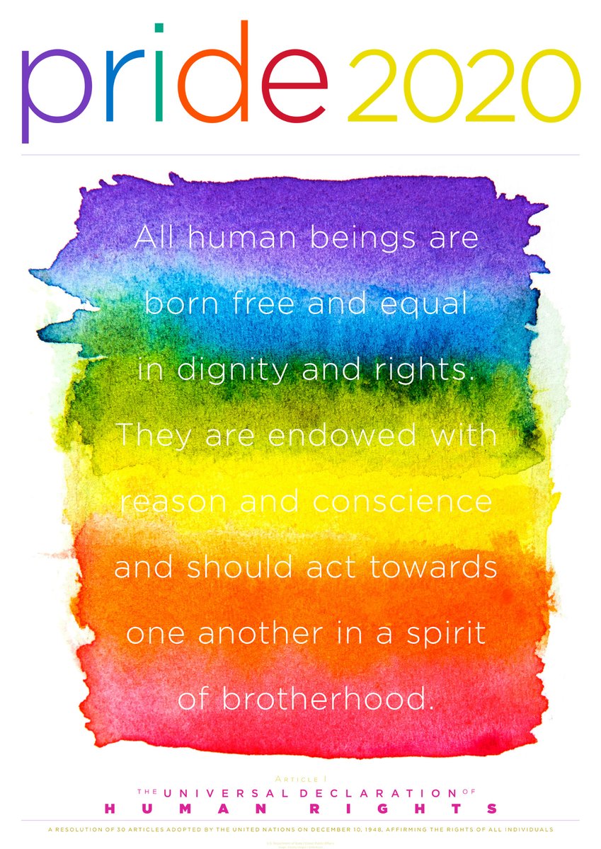 U.S. Embassy Vienna (@usembvienna) on Twitter photo #PrideMonth
We celebrate the #LGBTI community and affirm that all human beings deserve to be treated with dignity.
The United States strongly supports the global decriminalization of LGBTI conduct and status.
<a href="/dipforequality/">Diplomats for Equality</a> #diplomatsforequality #PRIDE2020 #EqualProtection #PrideMonth
We celebrate the #LGBTI community and affirm that all human beings deserve to be treated with dignity.
The United States strongly supports the global decriminalization of LGBTI conduct and status.
<a href="/dipforequality/">Diplomats for Equality</a> #diplomatsforequality #PRIDE2020 #EqualProtection