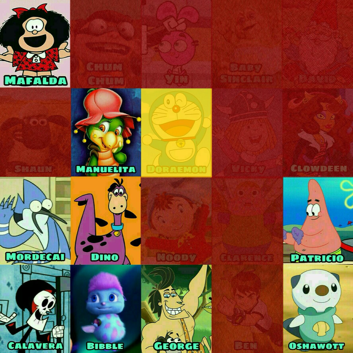 _CriaDaFavela_'s tweet photo. Décimas Nominaciones I #SimuCartoons2 🌞

Nomina dando a 100 puntos (positivos o negativos) a 1 SOLO PERSONAJE ❌

DORAEMON INMUNE (NO VOTARLE) ⭐

Plazo: 21:50h ~ 21 / 06 / 20 ⏰
#LaCasaFuerteUH #DisneyPlus #CartoonNetwork #VuelveBelen https://t.co/qgHFa5HZD1