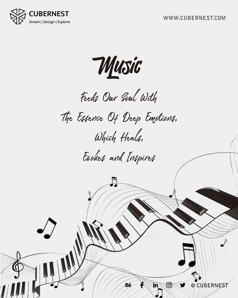 cubernest's tweet photo. Music reveals more than all wisdom &amp; philosophy. 🎼 Its is an outlet for the soul🎶  Our Cubernest team Respects each and every Musicians and Wishes to all Music Lovers🎵😇
#musicday #musicday2020 #musician #musiciseverything #musiclover  #musicartist #musicsoul #cubernest https://t.co/LG7zOhyMKg