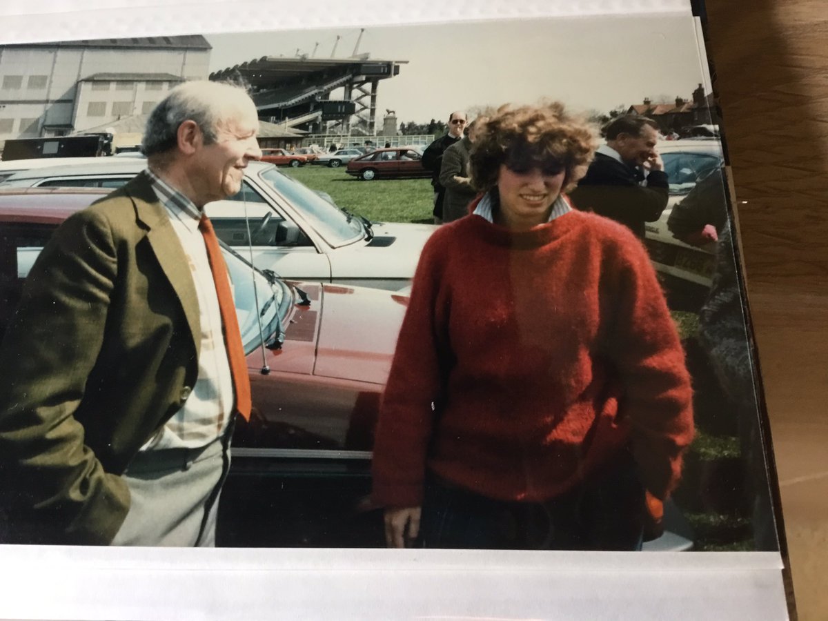 GrainStorageRob's tweet photo. Today is #MNDawarenessday and also Father’s Day. Wonderful memories of Dad and Kate in the west car park at Twickers. I’m extending a #HandOf hope that one day we find a cure for #MND to match the strides of cancer treatment https://t.co/5Dgbs0lWW4