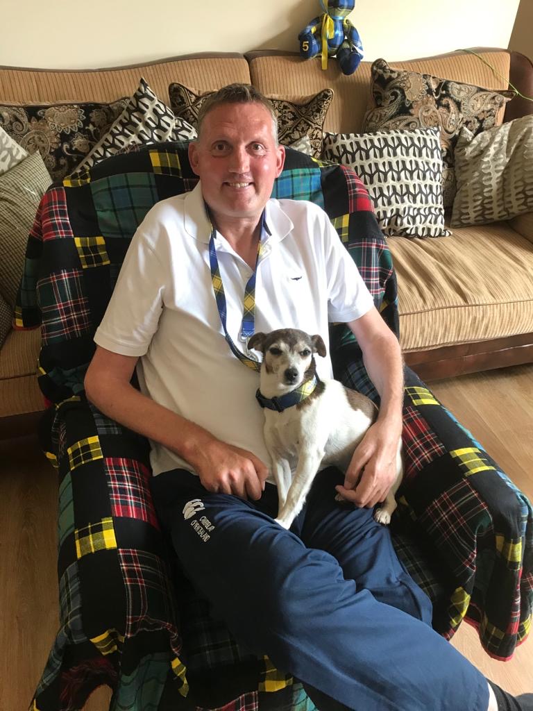 It's MND Global Awareness Day! Let's celebrate together and take part in a virtual Doddie Dog Walk. To get involved post a picture of your dog with its tartan lead and collar and tag @MNDoddie5 with the hashtags #doddiedogwalk #MNDawarenessday Let's turn Twitter tartan & beat MND