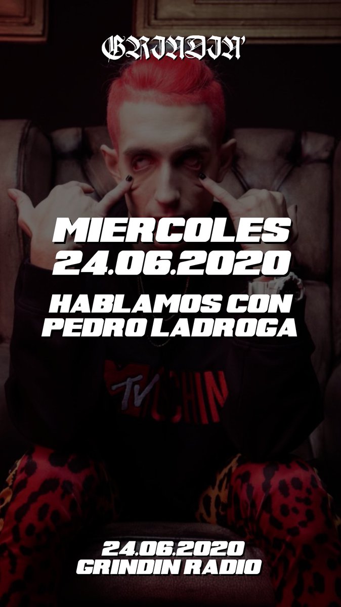 GRINDIN_Radio's tweet photo. 👉🏻 Ayer os contamos que esta semana tendremos a @Nerbi_GalgoRock rock de invitado, pero también participan @ToteKingOficial, @PxdrxLxdrxgx, @SocioEjecutor, #SCurro y más https://t.co/t1GjrIDL01
