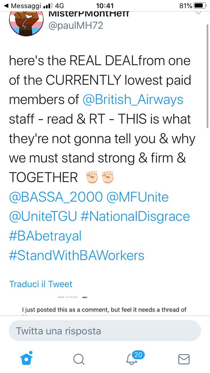 Satisha74357282's tweet photo. STAND WITH BA WORKERS https://t.co/rzCyWwQ4F7