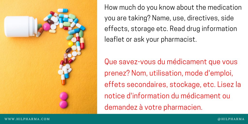 hilpharma's tweet photo. Your doctor told you to take drugs and you just agreed? What if you knew something about them for yourself?
#SelfEducation
#MedSafety
#PatientEducation https://t.co/gGQpRvcoaF