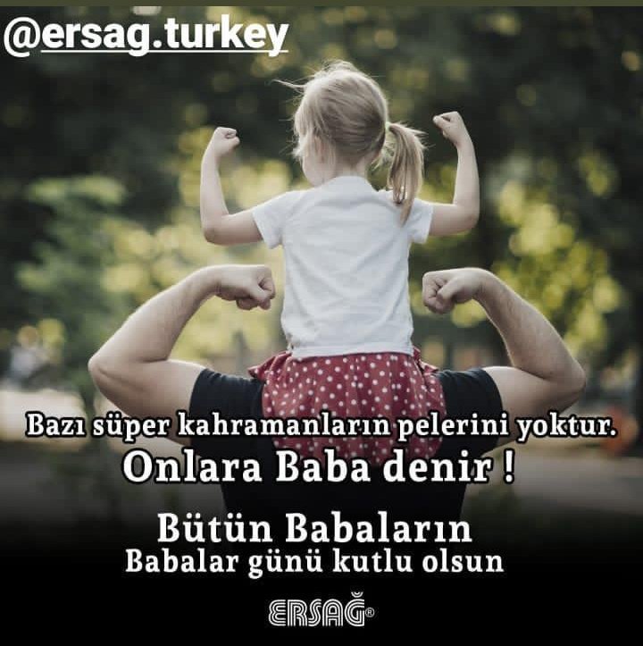 Tüm babaların babalar günü kutlu olsun.
.
.
.
.#baba #babalargünühediyesi #babalargünü #ersağ #Эрсаг #ersag  #ersağsatış #ersağsipariş #ersağüyelik #ersağyeniüyelik .