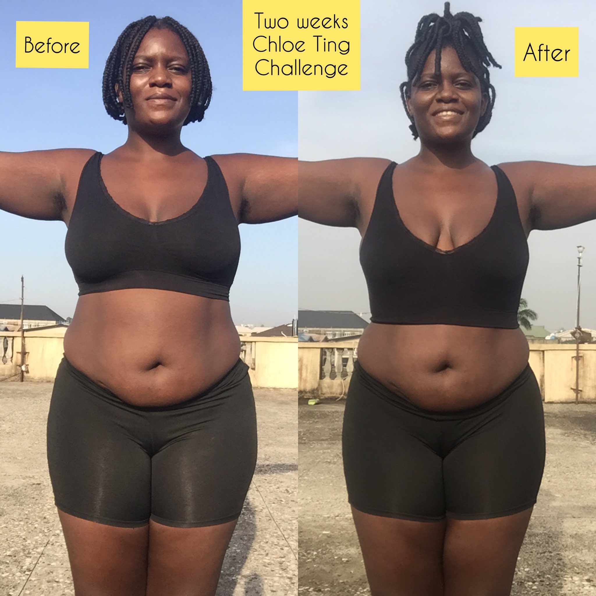 THE BIG CHIEF on X Just finished the 2 weeks Chloeting Shred Challenge I didn t get abs But i lost 1.7kg and my belly reduced a bit too Anyways please challenge me to more