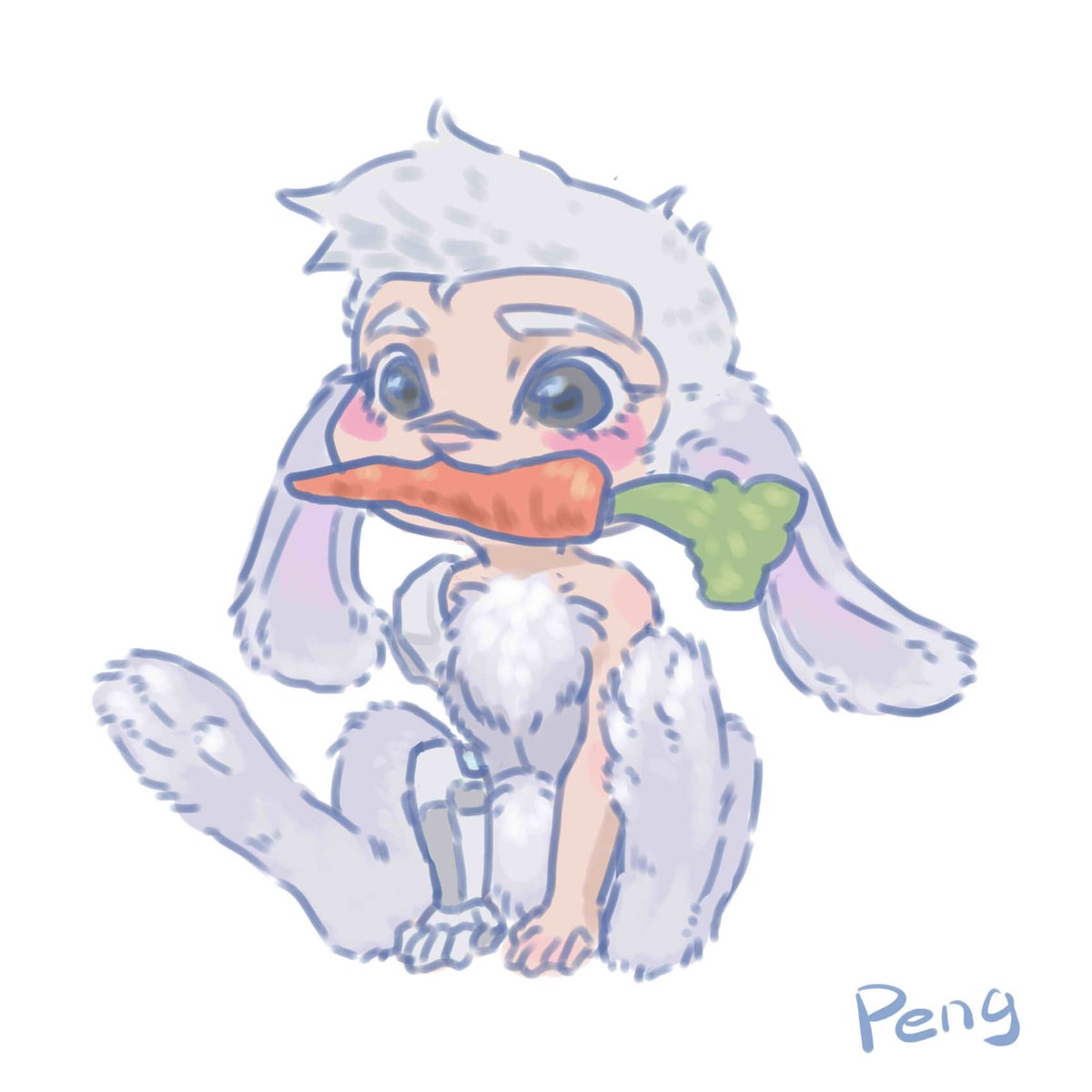 Peng3613's tweet photo. 兔叽🐰 #shiro https://t.co/Uu6m9M8kBc