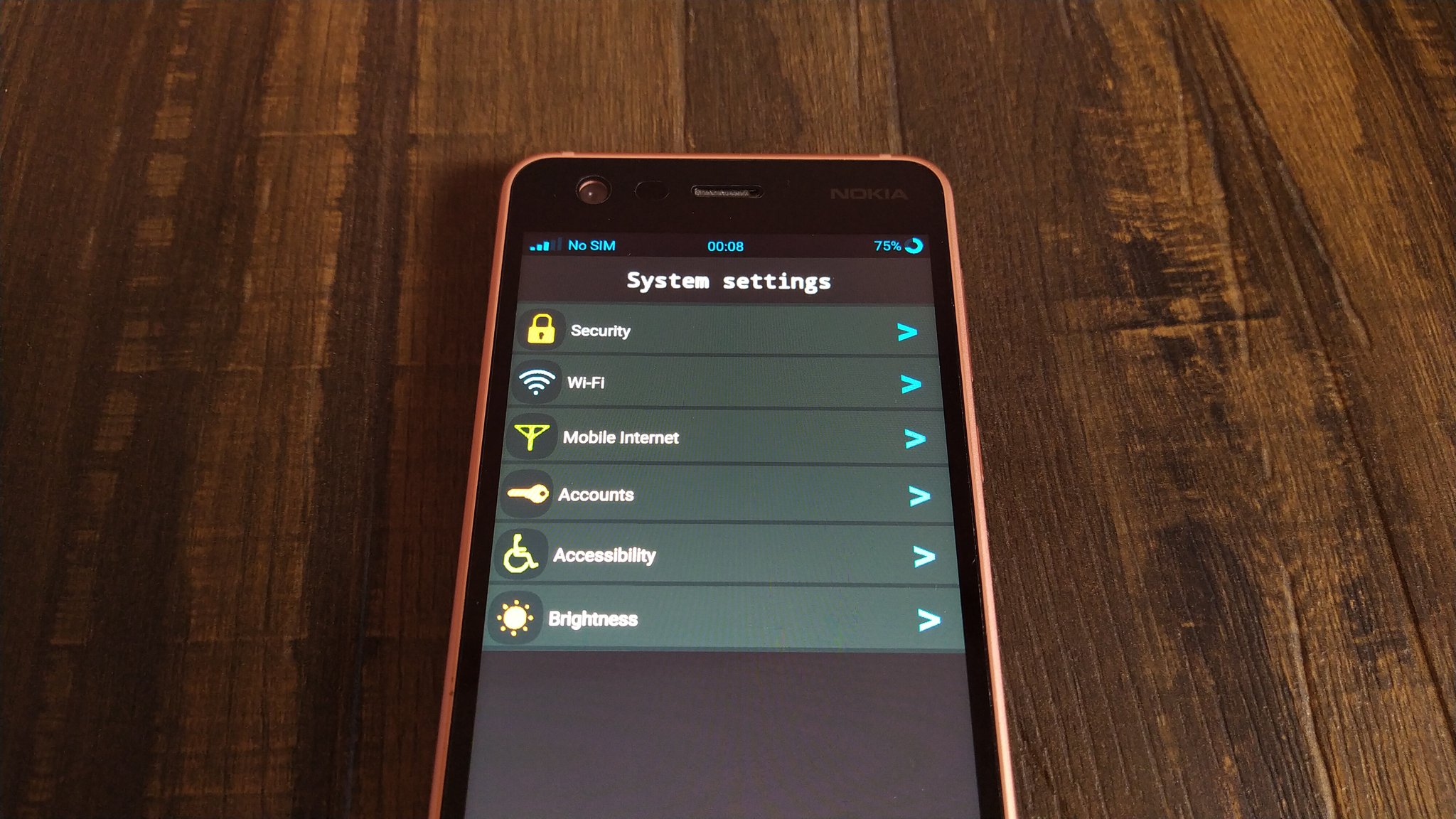 Nokia Kataya UI demo on Nokia 2