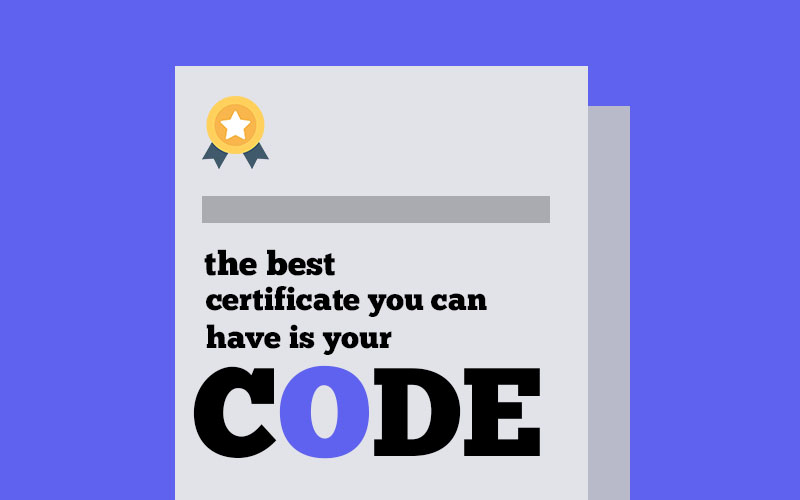thesupercoder2's tweet image. The best certificate you can have is your code. 
#coding #thesupercoder #HTMLCSSJS