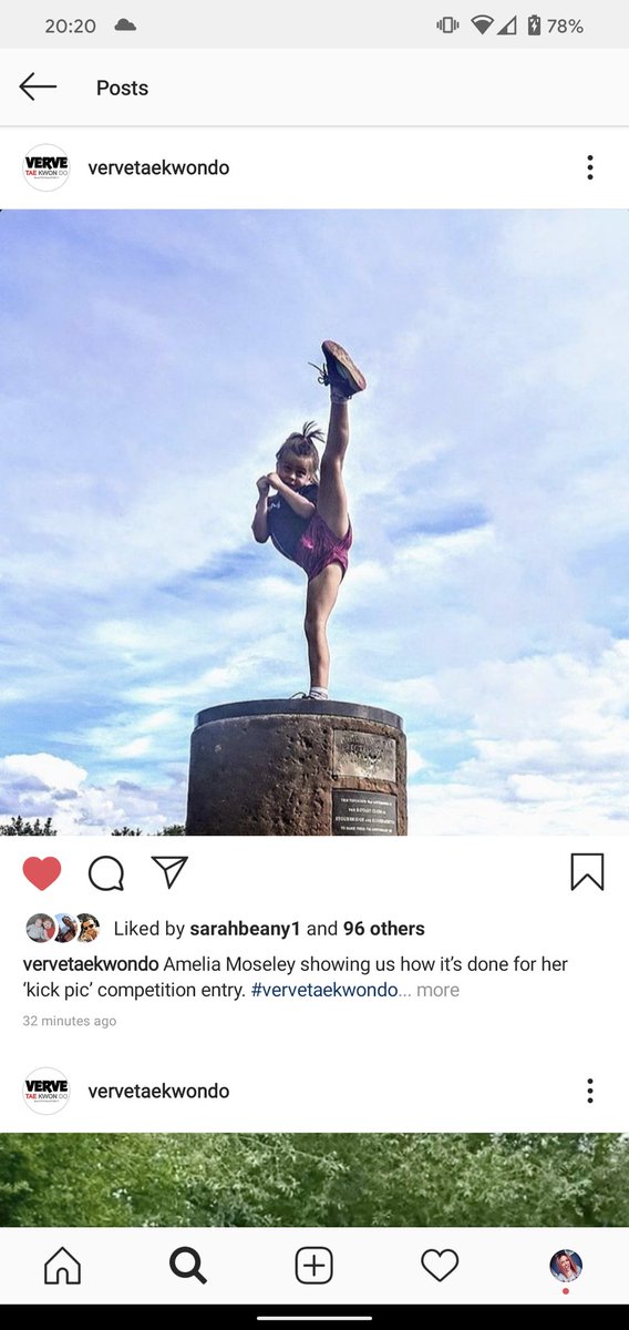 NatalieMoseley's tweet photo. Please head on over to verve taekwondo Instagram page and like this photo of Amelia's kick picture competition entry! It would mean the world to her to win. Only likes on the verve taekwondo Instagram page will count #kickpic #Taekwondo #kicking #kicks thank you! https://t.co/rAEEJWHqLv