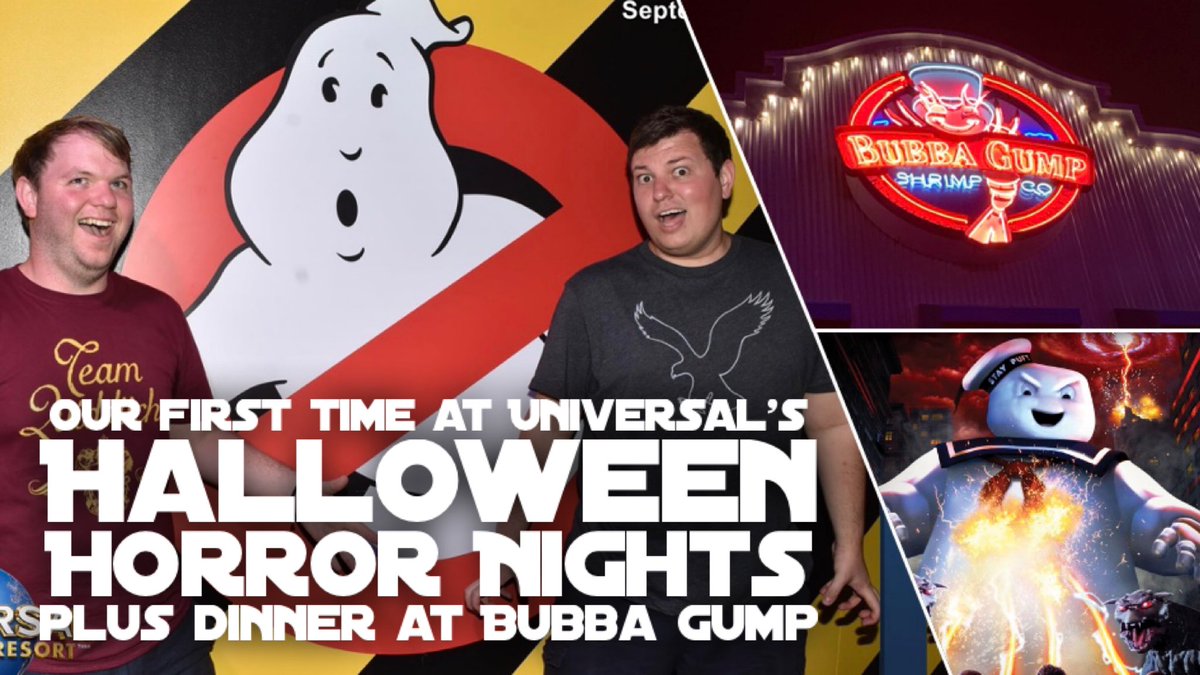 theWALTway's tweet image. NEW VIDEO: This week we’re back at #UniversalStudios for our first ever #HalloweenHorrorNights experience, luckily we have @Ashley_Emma13 &amp;amp; @Excellent_Advs to guide us through! We also grab some dinner from @BubbaGumpCo, another first for us! 👻🍤 

youtu.be/mcndlyvzHnc