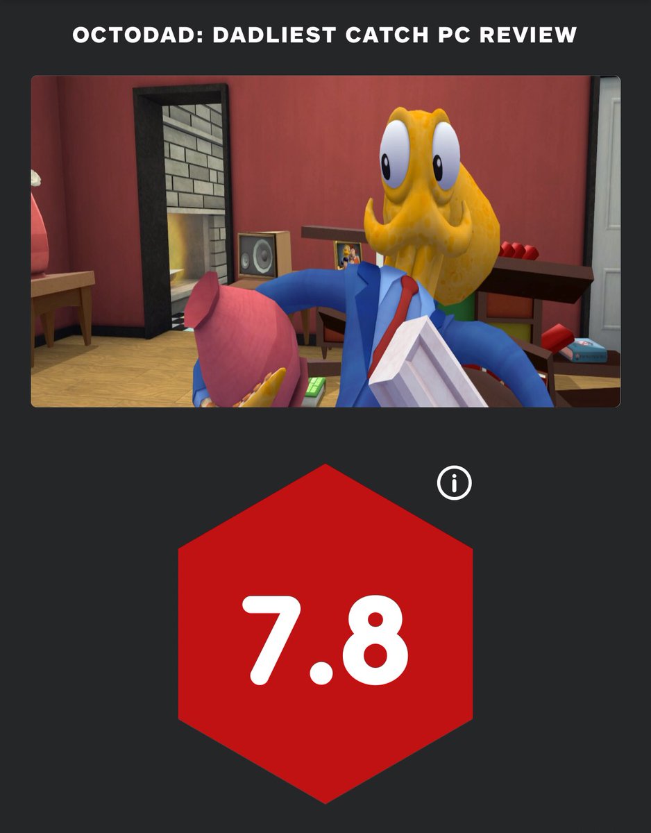 IGNWTF's tweet image. IGN thinks that Octodad: Dadliest Catch (#octodad) is worse than Fortnite