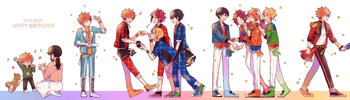 お誕生日おめでとう これからもみんなと夢の先へ 明星スバル誕生祭2 のん汰のイラスト