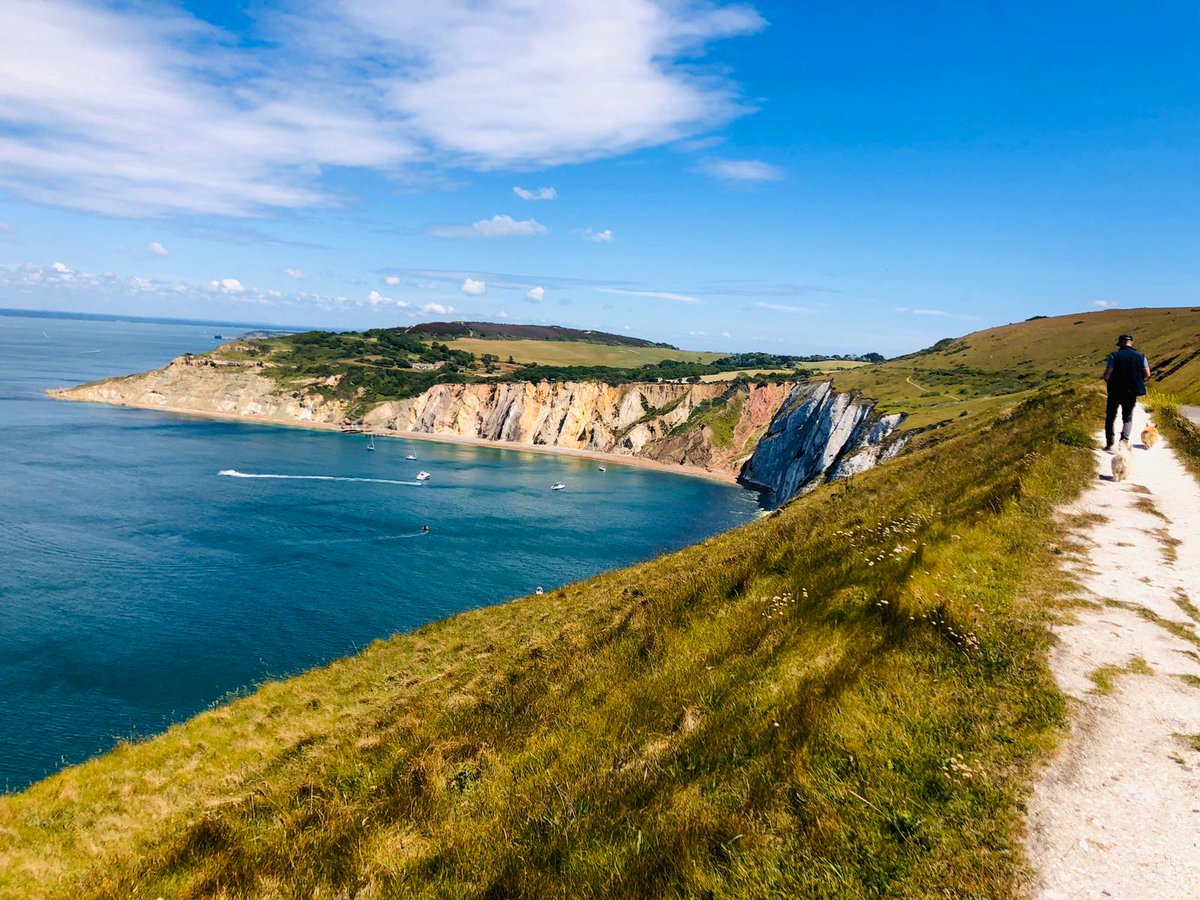 VisitIOW's tweet photo. The #IsleofWight’s Coastal Path just doesn’t disappoint when it comes to stunning sea views. 😍🌊
ℹ️ Find out more about the Island's walking routes: https://t.co/MMukcdFAI6
📸 emmadotharris
#TheIslandisWaiting #SupportIOW #LoveGreatBritain #IOW #IsleofWight @VisitTheNeedles https://t.co/m7xqa0Ss19