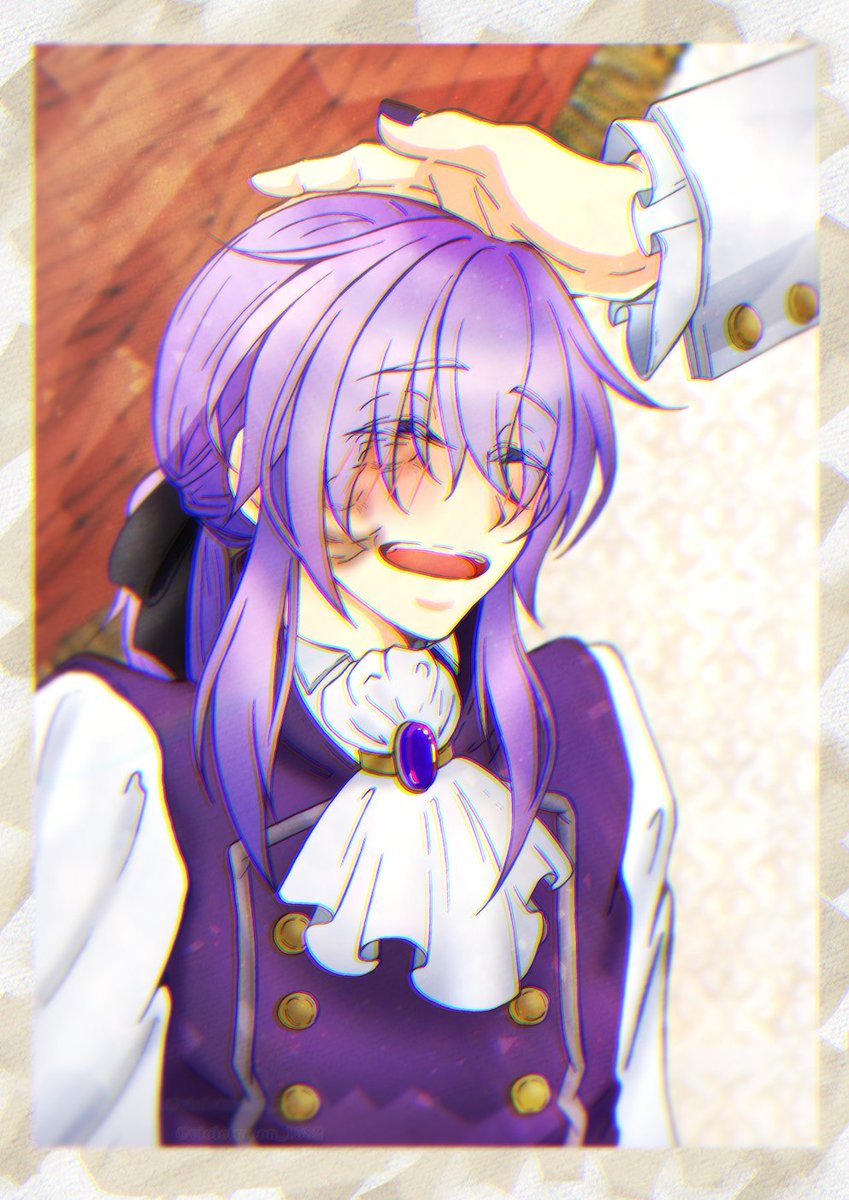 violetmoon_1582's tweet photo. ⚠︎ケルビム子供時代捏造
本当は７月26日だけど、今から祝う
#ヴェノマニア公の狂気10周年おめでとうお祝い会場
#evilliouschronicles 
あるいは、こんな世界線。
望んだのは、優しい幸せ。

それは僕にとってあまりにも贅沢な
ほんの小さな幸せ。 https://t.co/0lu7To7H3s