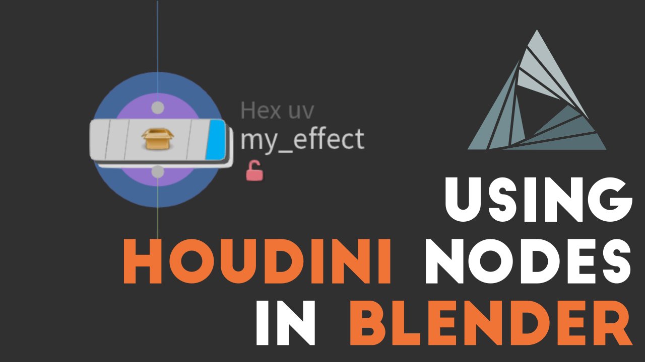 Élie Michel on Twitter: the Houdini Engine for Blender branch/plugin feels stable enough! Here is a lazy tut for introduction: https://t.co/vijb3Yf1Qi (@Mrdodobird style :D). https://t.co/YzY1Xhk6PL" Twitter