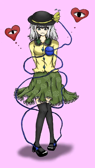 #見た人も古明地こいしを無言であげる 