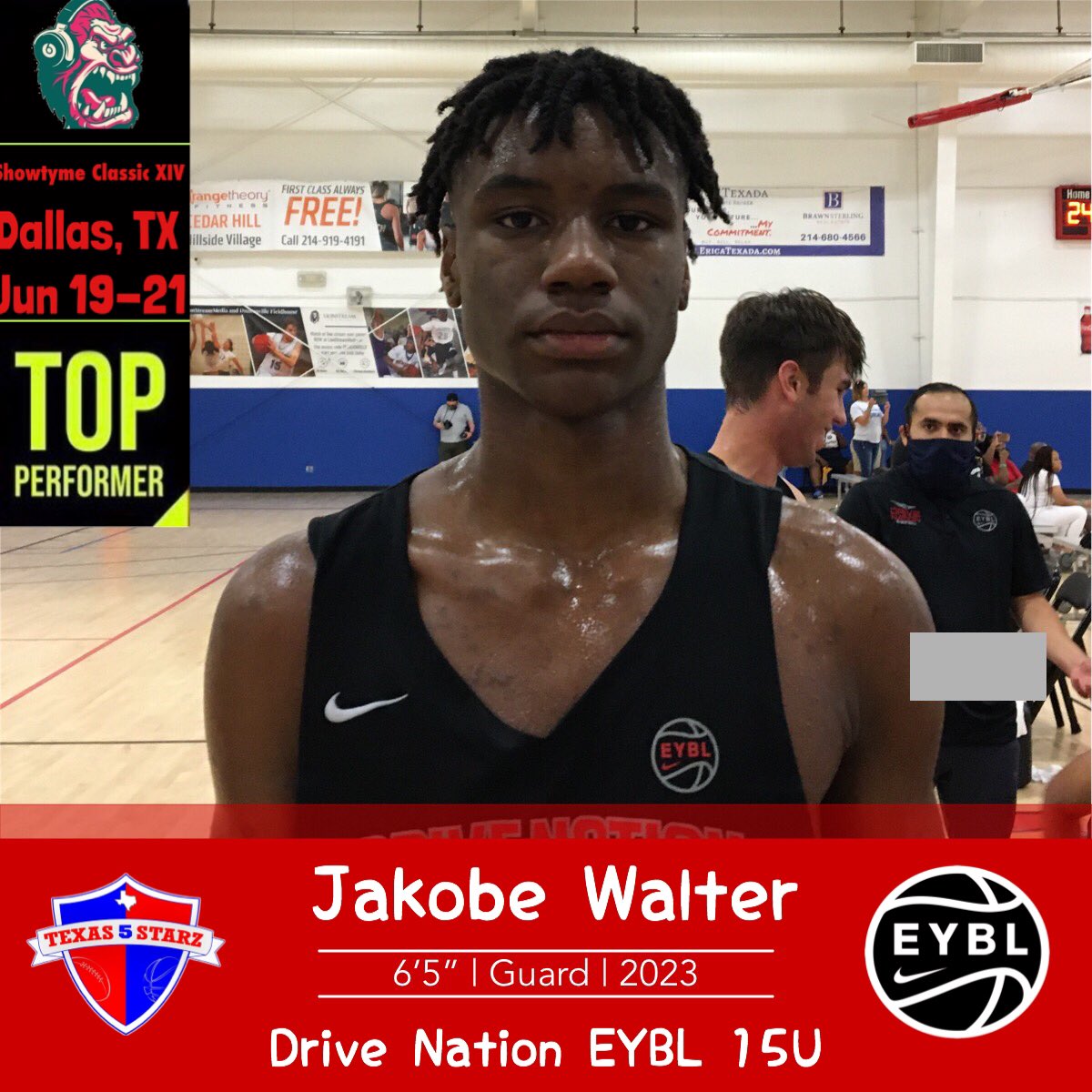 BJenkins247's tweet photo. #ESPN25 snub Jakobe Walter is arguably the best ‘23 player in the state. His talent is undeniable, he has a body that will continue to fill out, & is still growing. His game is very reminiscent of Cam Reddish. Look for him to crack the list after the next update. @JaKobeWalter1 https://t.co/2SJu3h3L1u