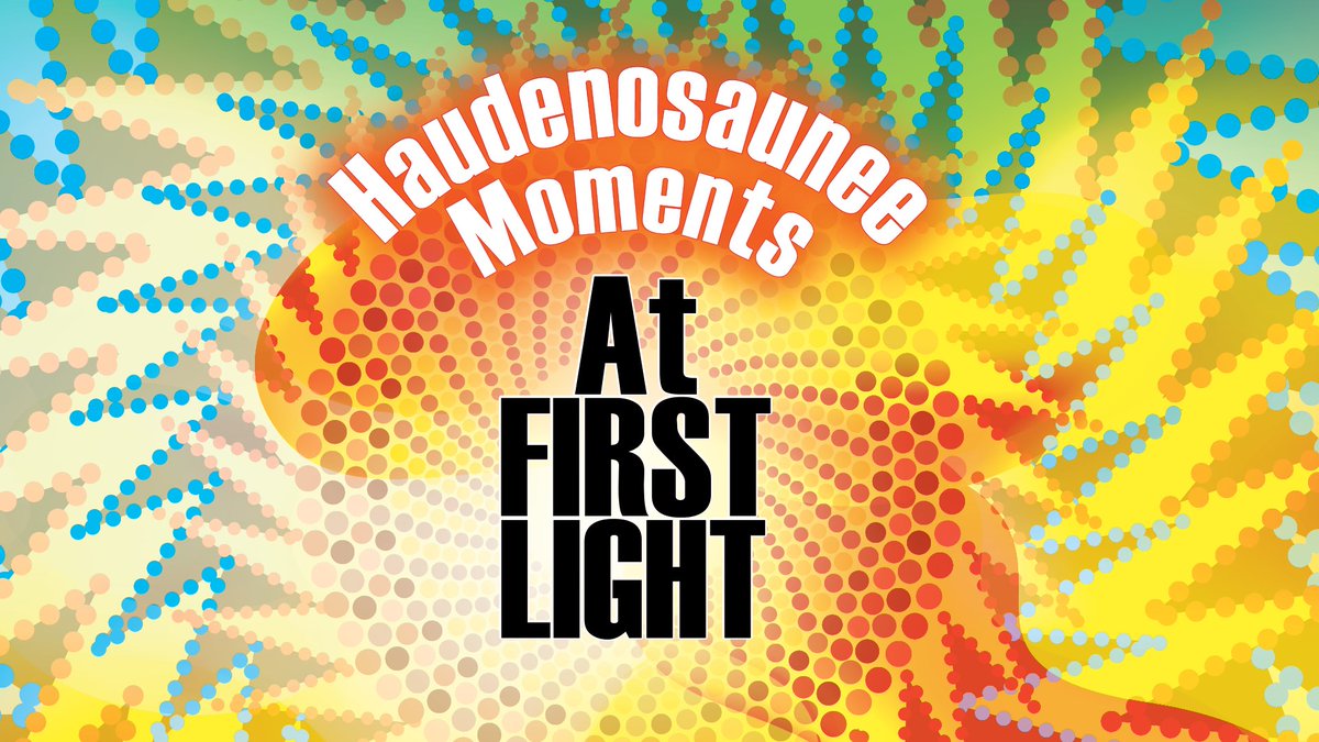 Right now, join  #AtFirstLight, brought to us again this year by  @THEMUSEUM, only virtually. Thank you to Kelly Fran Davis from for being here to share Haudenosaunee culture, traditions & values with us - even during these challenging times. Watch now:  https://bit.ly/3hH5UTI 