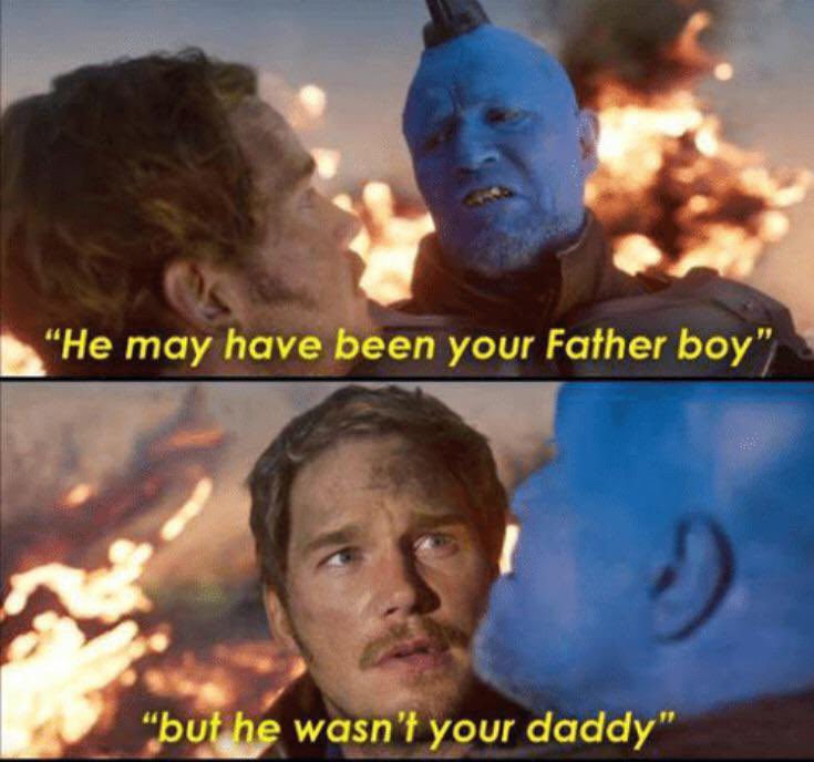 Happy Father s Day.

And happy birthday to Chris Pratt, I guess. 