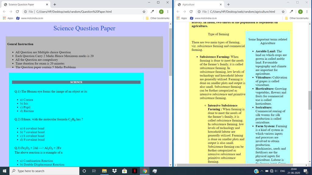 spidy_webx's tweet image. #day2
Create some basic web pages with simple #HTML  and #CSS .

From tomorrow will start basic #javascript 

Thanks to @techedrob for amazing couse like " complete web developer course" on @udemy

#100DaysOfCode  #CodeNewbies