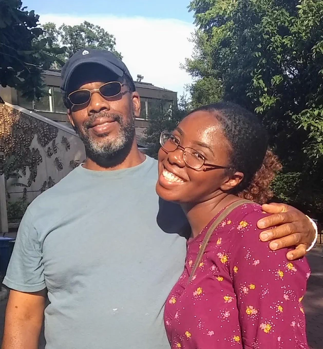 happy father's day to this old caribbean man (+a still from the animation I made for him!) 