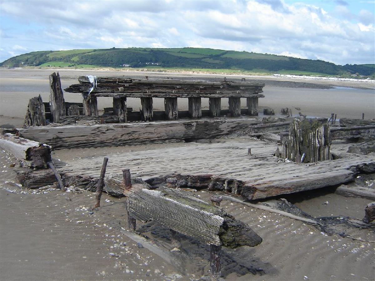 Since 1668, a total of 182 ships are officially recorded as wrecked at Cefn Sidan, although more than 300 have been counted.Vessels were blown off-course or ran aground, as strong southwesterly winds, shallow water and ever-changing sand bars made navigation immensely difficult.