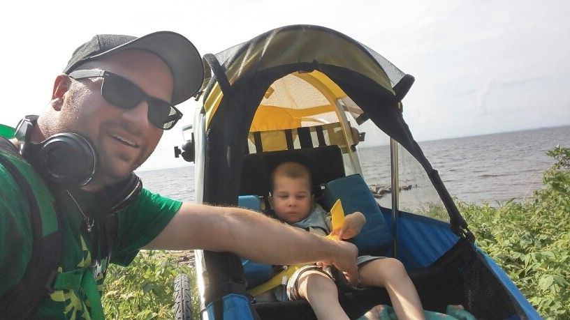 wike bike trailer special needs