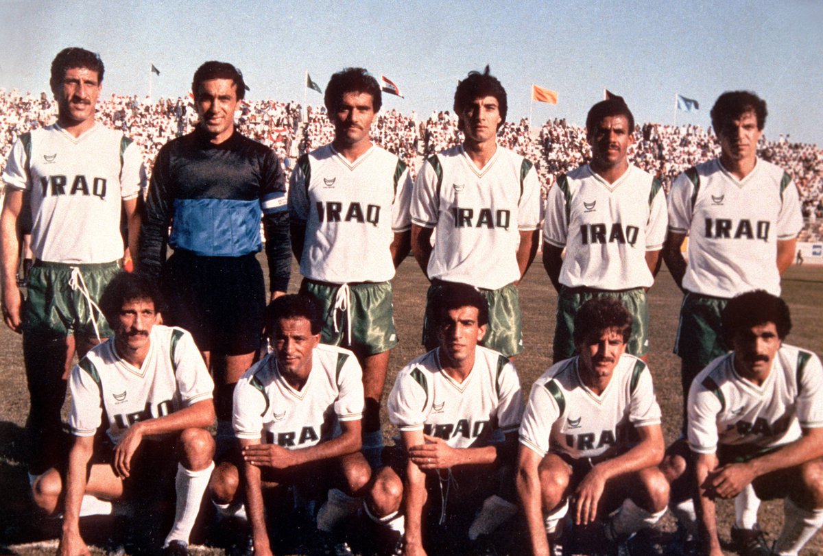FIFAcom's tweet photo. 🇮🇶 Scorer of Iraq’s only #WorldCup goal
🌏 Voted Asia’s best player in 1988
⚽️ 62 goals in 121 internationals
📗 9th on the IFFHS’s Asian Player of the Century ranking

Football lost a legend today. RIP Ahmed Radhi https://t.co/MB2PtCm14u