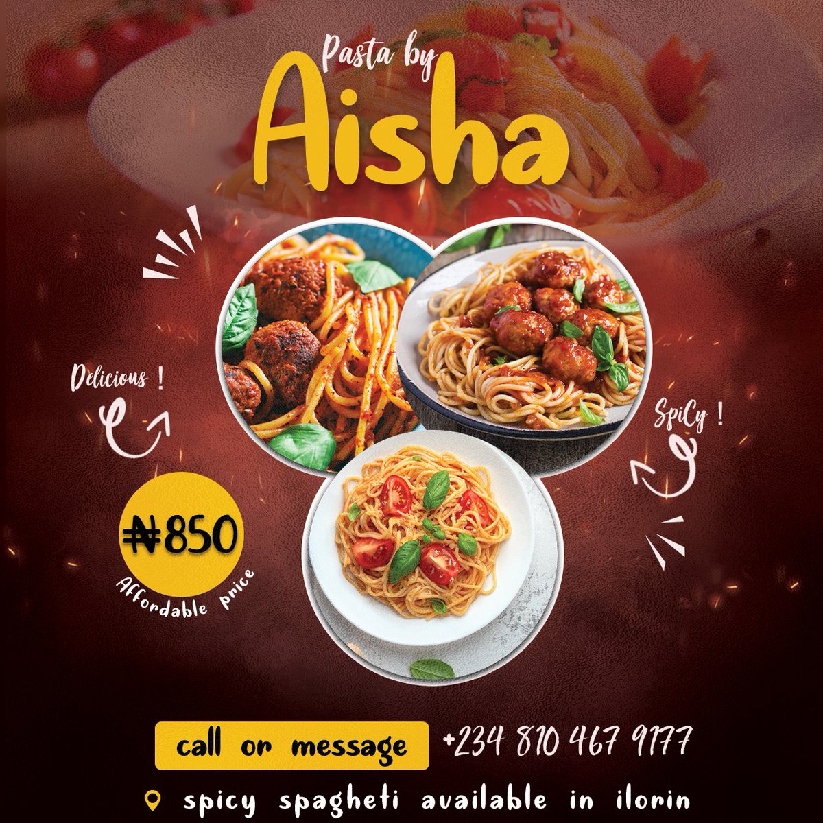Haisahsnack's tweet photo. You can just allow me be your  favourite spaghetti plug anywhere within Ilorin, you can just send a DM😊😍

Please help retweet my customer might be on you tl🙏❤ https://t.co/Q22X7ag3oo