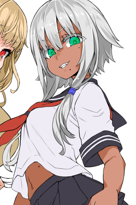 男子はみんな褐色肌+セーラー服が好き。 