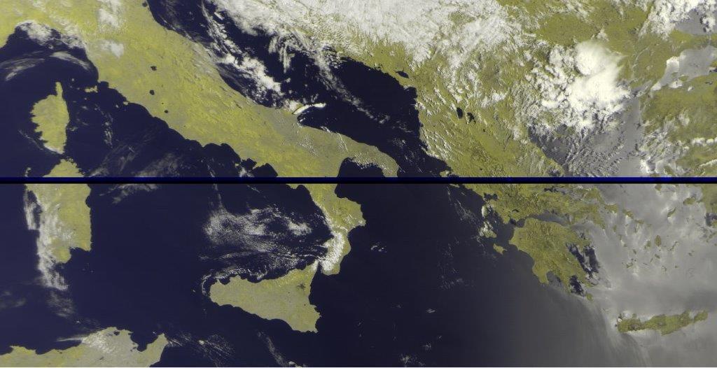 Hoy estoy muy satisfecho. Mis primeras imágenes del satelite Meteor M2