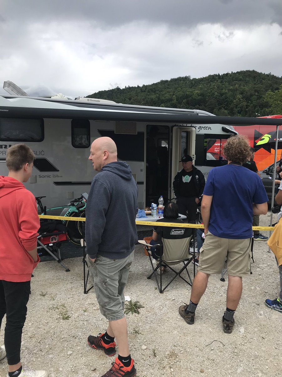 Roglic has his personal RV