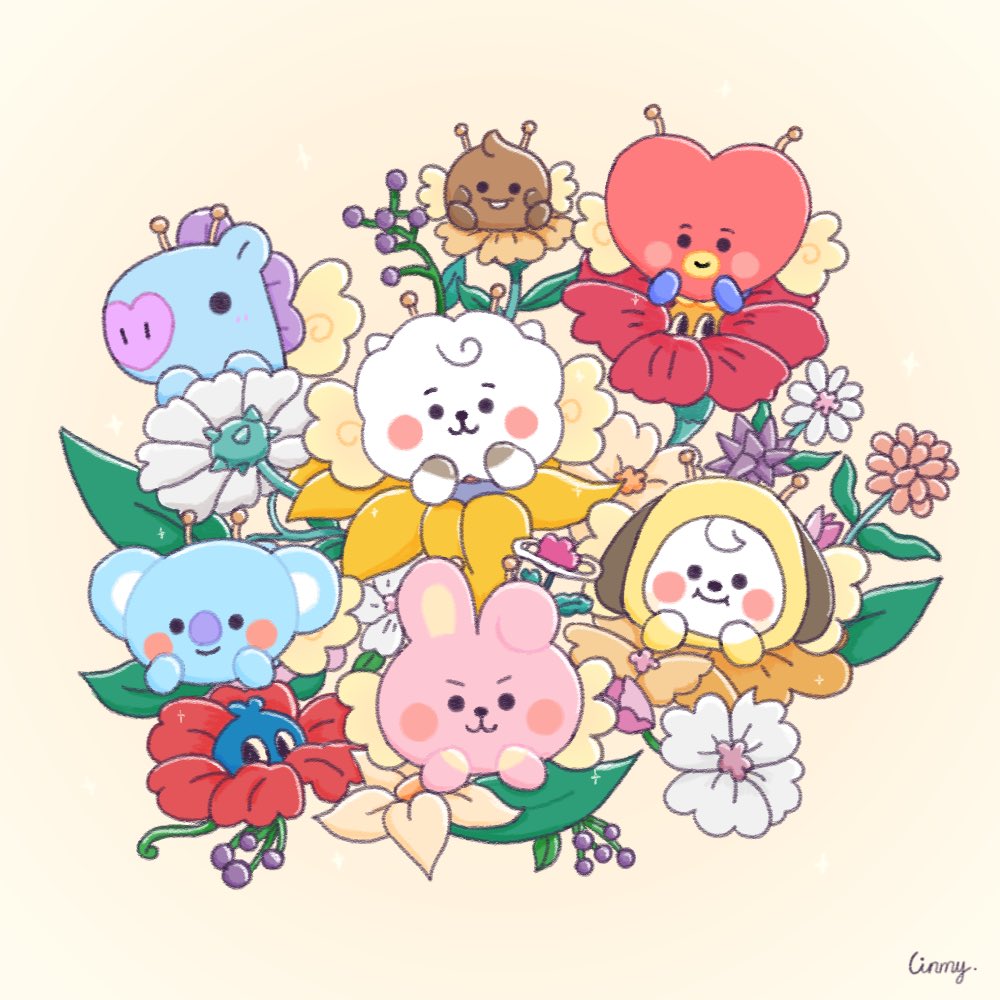 Bts Staygold Bt21 Bt21fanart Linmy Slow のイラスト