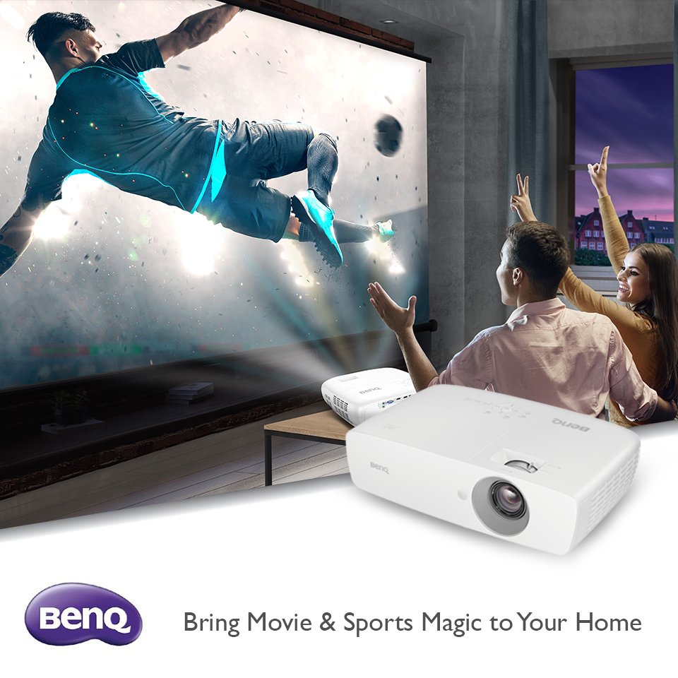 BenQ_UK's tweet photo. What a relief #football is back! Get the best home set up with our #TK850 projector, it's built for fast paced sports. https://t.co/rNARErBH1l https://t.co/y1iMtH2R7a