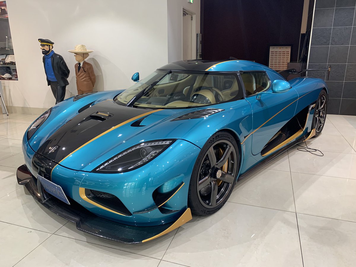 ふぇとさん W ケーニグセグ アゲーラrsrは今週の土曜日 に展示が終了したらしいです