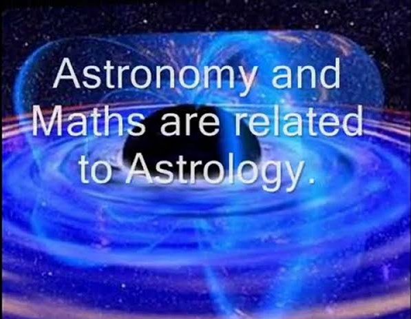 Mathematics was a chapter in astronomy booksGanitam गणितं (maths) was a chapter in Jyotisham ज्योतिषं books. Jyotisha is astrology, isnt it? Or is it astronomy? Was it superstition or science or an inseparable mix of both?  @jcrabtree 1/4