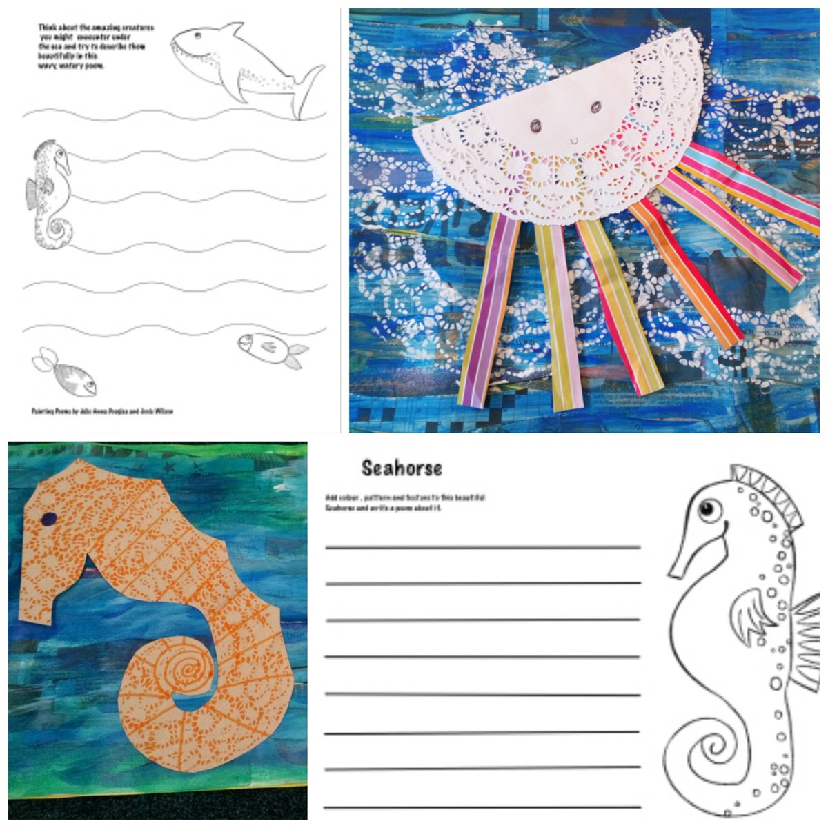 10. You can find lots of ideas and free activity resources created by  @JoolsAWilson inspired by the poems and art in our book,  #PaintingPoems here:  https://joolswilson.com/painting-poems/   https://joolswilson.com/blog/  Happy Poeting 