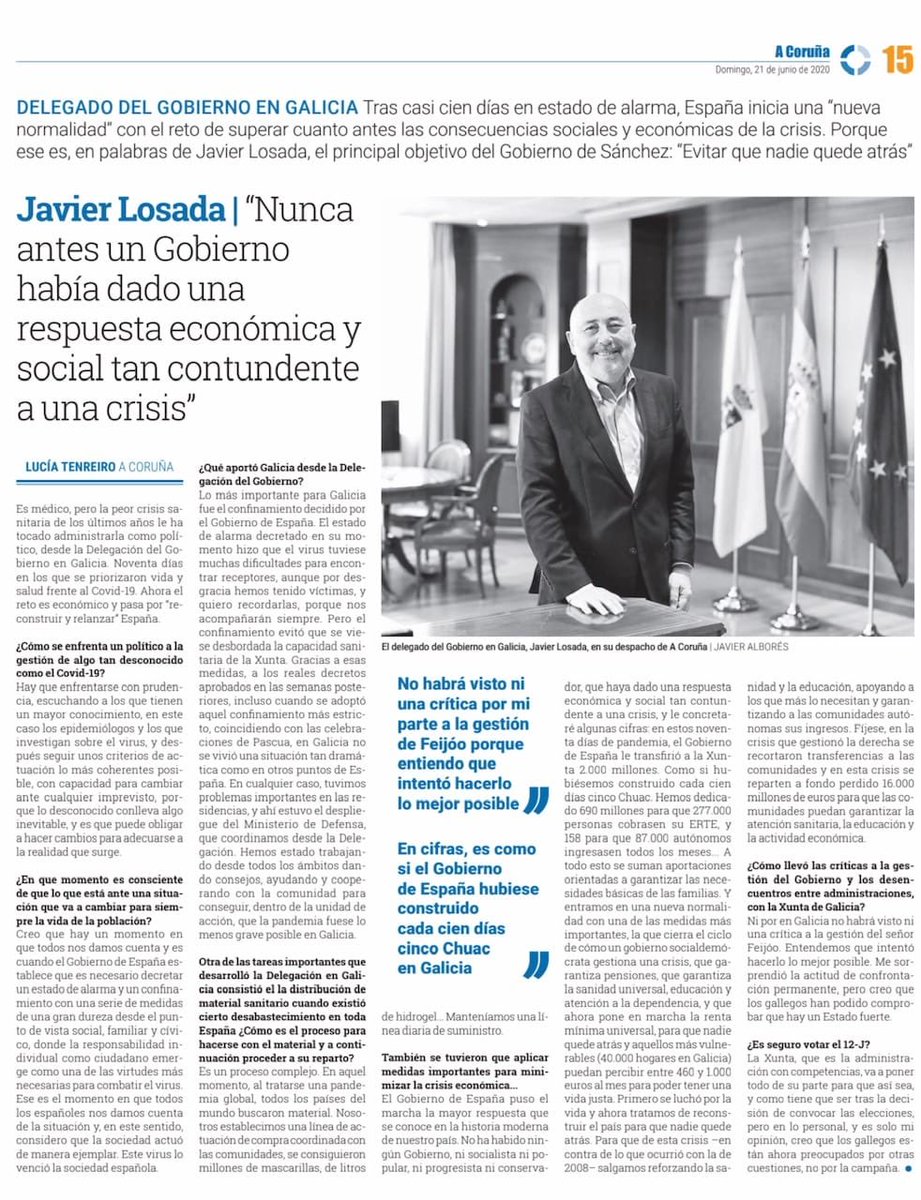 Gracias a la periodista Lucia Tenreiro y al fotoperiodista Javier Albores por su entrevista y fotos para @idealgallego <a href="/DiarioArousa/">Diario de Arousa</a> <a href="/diarioferrol/">Diario de Ferrol</a>.
