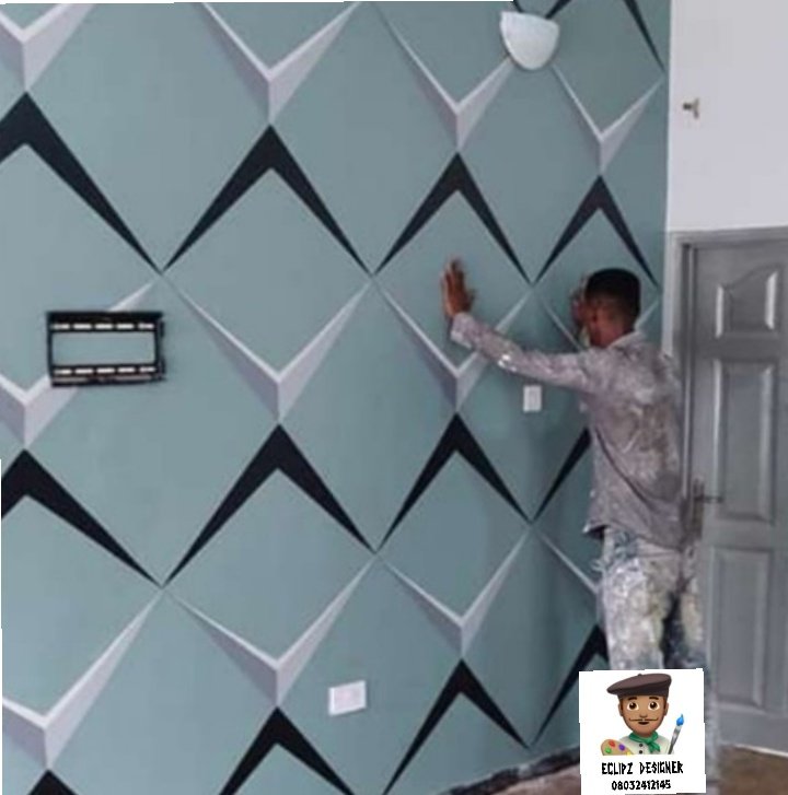 abdul_eclipz's tweet photo. Let go, let God.   
Like and retweet my hustle 🙏
3D wall painting design. #no_wallpaper 

Da so samune @officialdeezell yayi min retweet 🚀😂 https://t.co/mNptBGyKXO