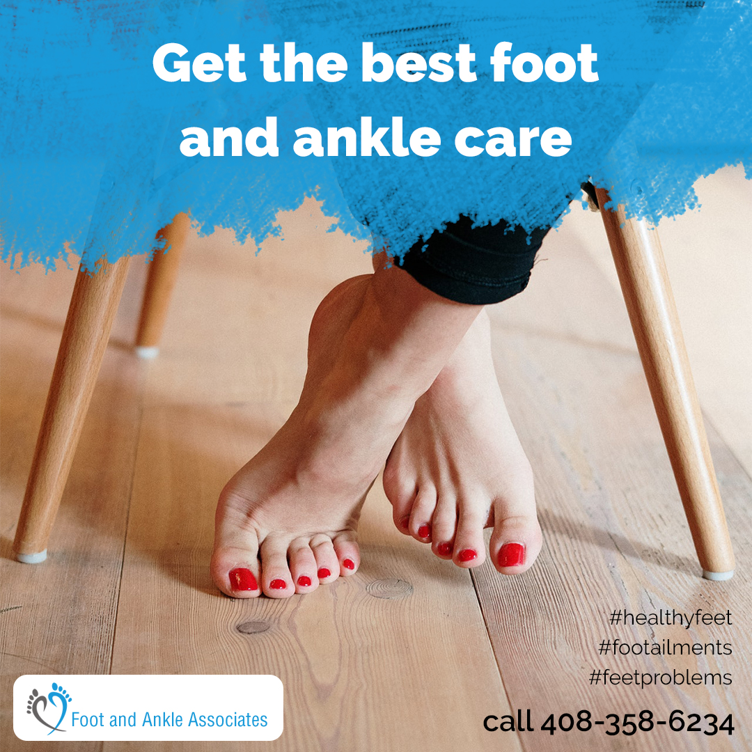 sjfeet's tweet photo. We excel at making you feel better! Get the best foot and ankle care in the Bay Area! Call Foot and Ankle Associates at 408-358-6234 for an appt. or visit https://t.co/i9K5UsUpo5
#healthyfeet #footailments #feetproblems #footpain #jointdisease #podiatristbayarea #healthyfeet https://t.co/cvHFHnO6iY