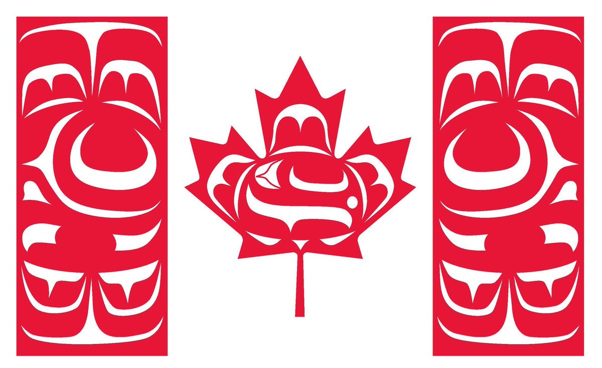 It’s National Indigenous Peoples Day in Canada. Listen to, learn, and celebrate the rich diversity of Indigenous cultures today... and every day!
#IndigenousPeoplesDay 

This beautiful Indigenous flag was designed by Kwakwaka'wakw artist Curtis Wilson.

#cdnpoli #SummerSolstice