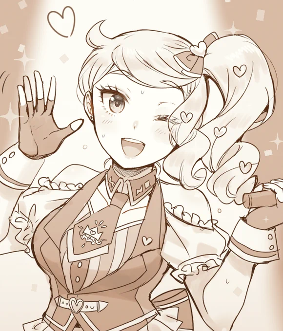 アイドルのソ～～～～～～～～～～～～!!!!!
ハイ!ハイ!ハイ!(光る棒を振る) 