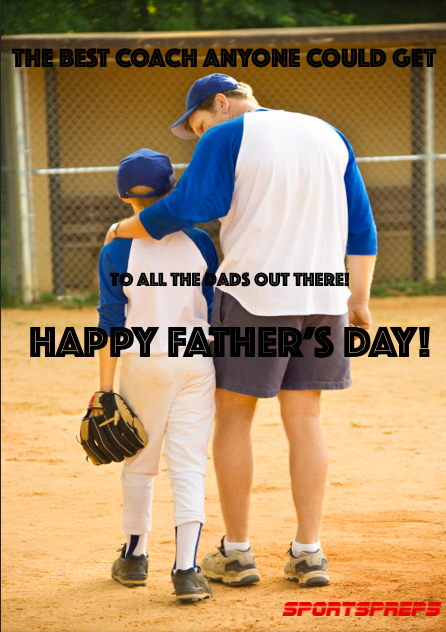 Sportspreps's tweet photo. Dear Dad, 
Thanks being the first coach of my life. Happy Father's Day! #HappyFathersDay2020 https://t.co/iGCHhTe7ju