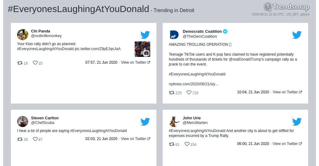 Trendsmap Detroit tweet media