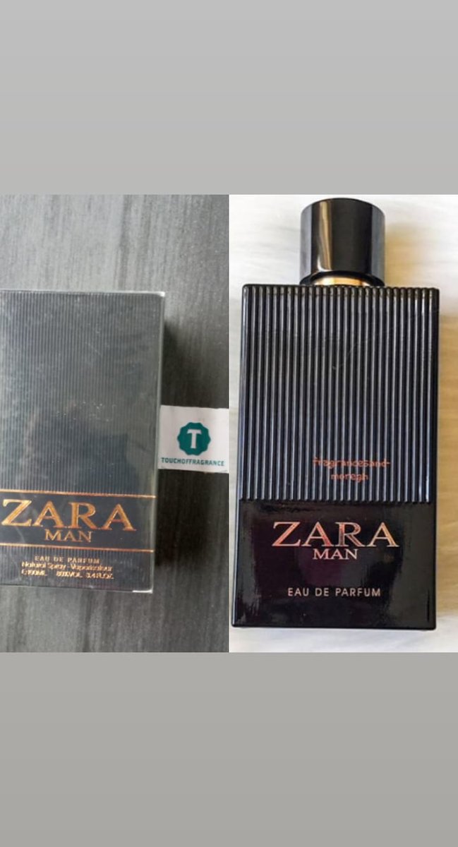 TOUCH OF FRAGRANCE on X: Imagine giving your Dad this ZARA perfume as a  gift,it will.he delivered to him tomorrow with a nice card N8000 only.Send  a DM, call or WhatsApp 08096602431