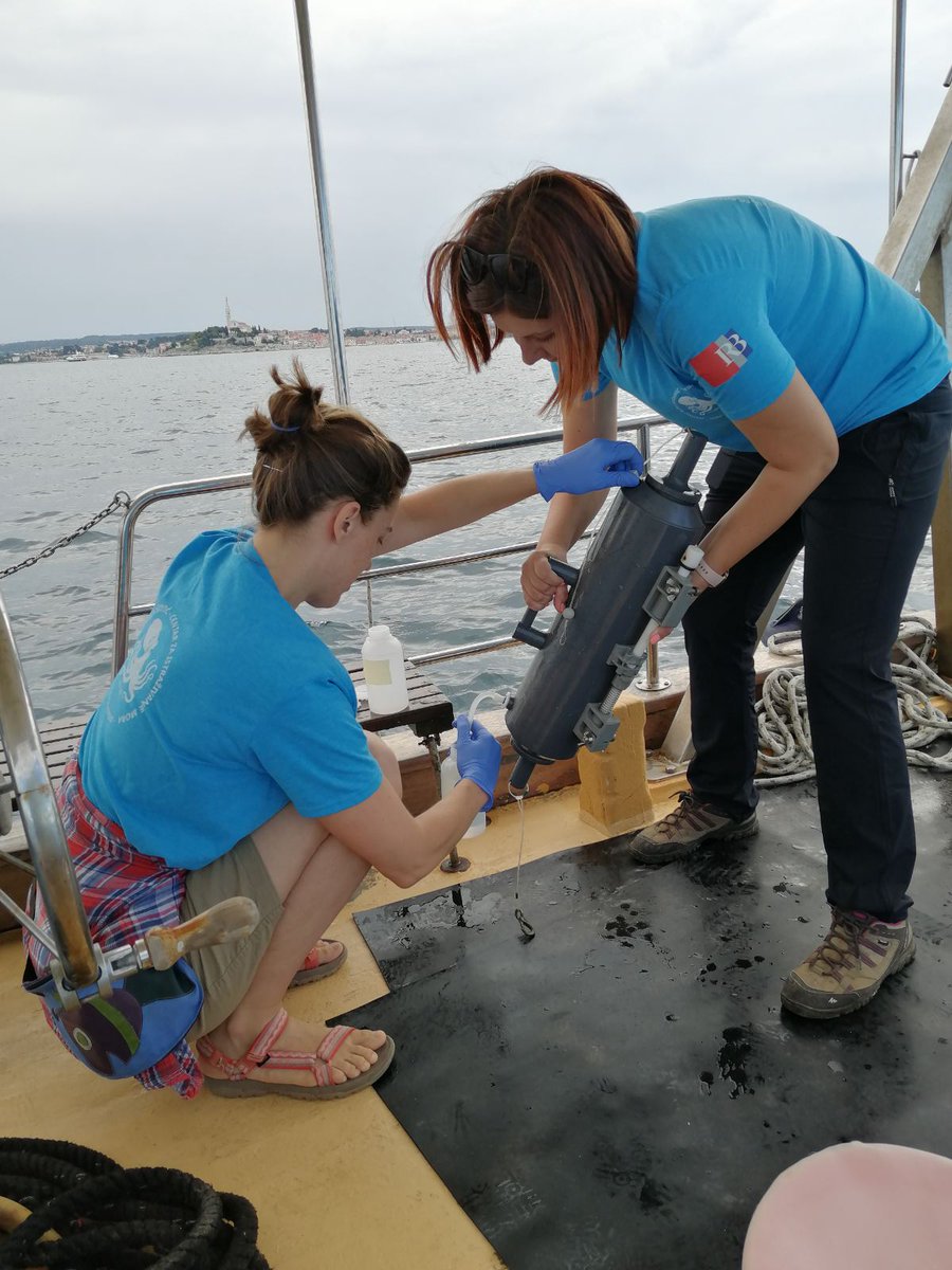 CIMrovinj's tweet photo. We are happy to announce that the sampling for the #oceansamplingday2020 has been successfully accomplish - third year in a row! #oceansamplingday #AdriaticSea #CIMrovinj #Marinescience https://t.co/7ayoTbCgWe